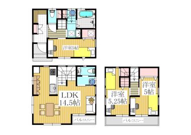 新築参考間取り図